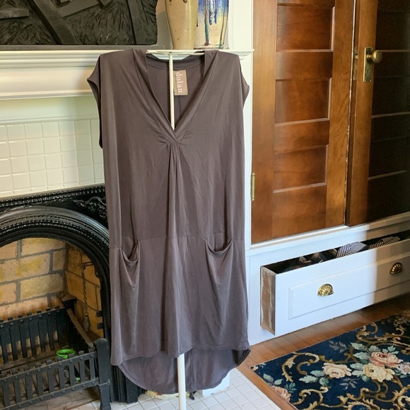 Dolan Gray V-Neck Dress - Picture 2 of 4